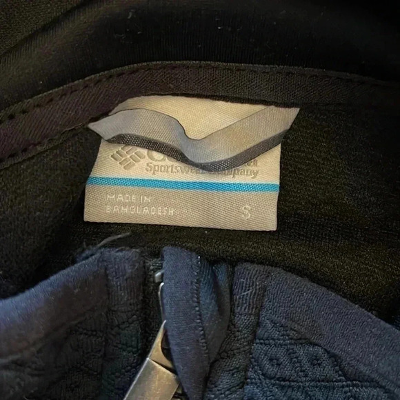 Columbia zip up sweater black - Picture 10 of 10